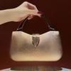 Large Capacity Hand-held Bag Handbags, Evening Bag Elegant Bag, Cross-body Bag with Chains, Women's Bag