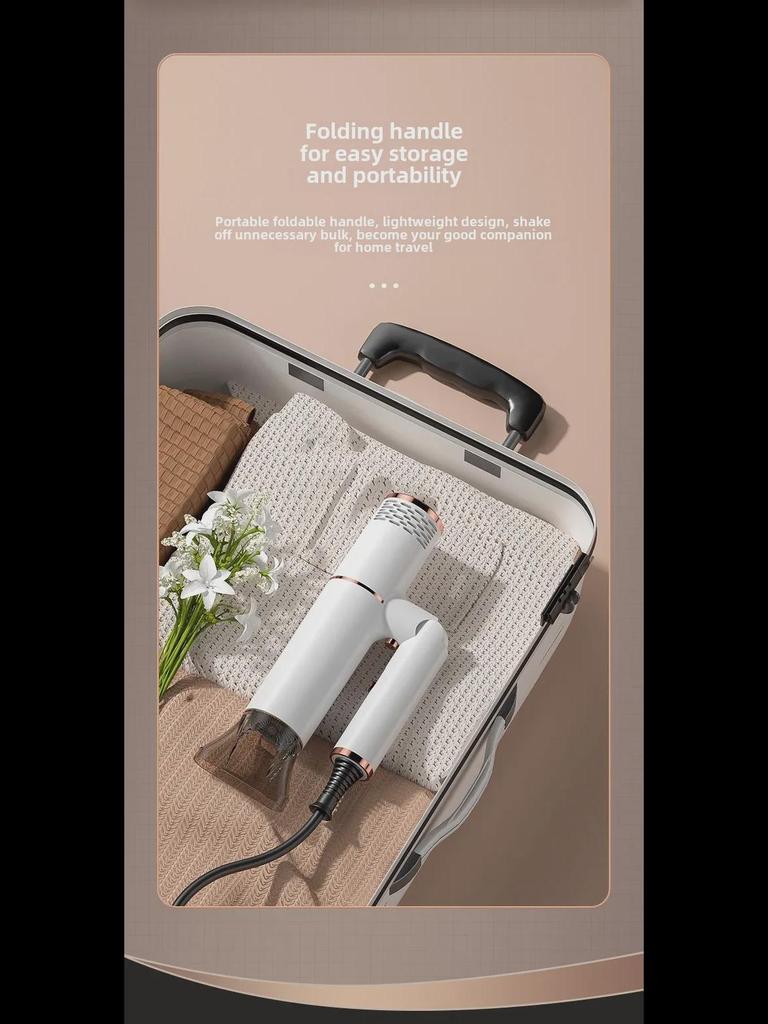 Uscător de păr pliabil european: Putere mare, utilizare acasă și în salon, vânzare excelentă, design elegant