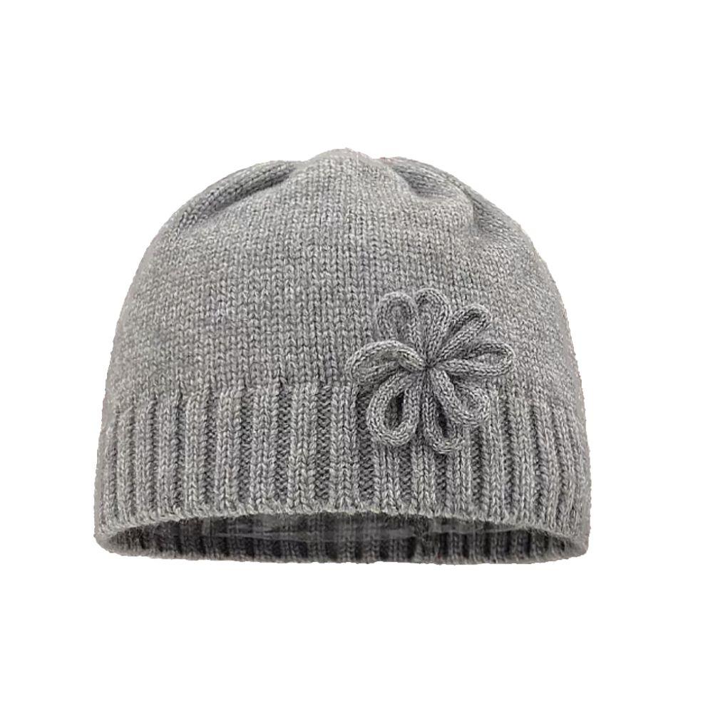 

Wool Hat Flower Beanies Warm Cap Knit Cap Casual Knitted Hat Outdoor style 3