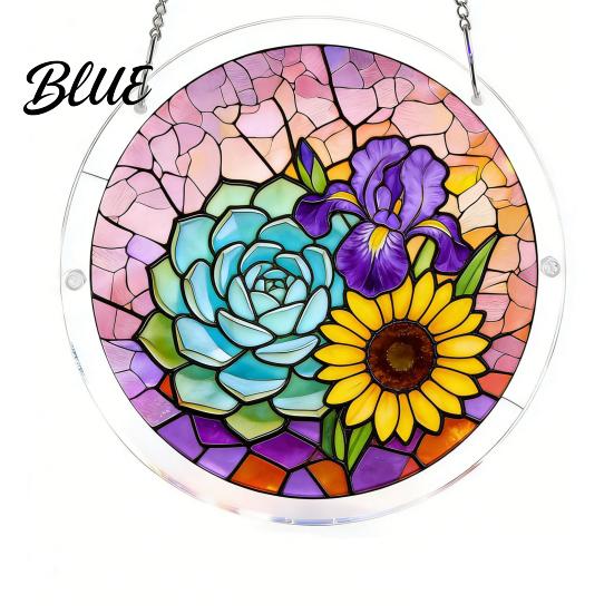 Father Day Decorative Puzzles Craft Jigsaw 83 Suncatcher Puzzle Acrylic Pcs DIY Kit for Gift For Women Adults