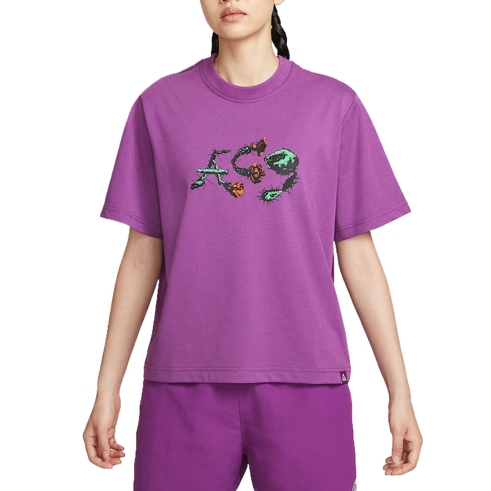 

Nike ACG Versatile Trendy Fashion Personality Short Sleeve T-Shirt Women T-Shirts IB7340-505 XL