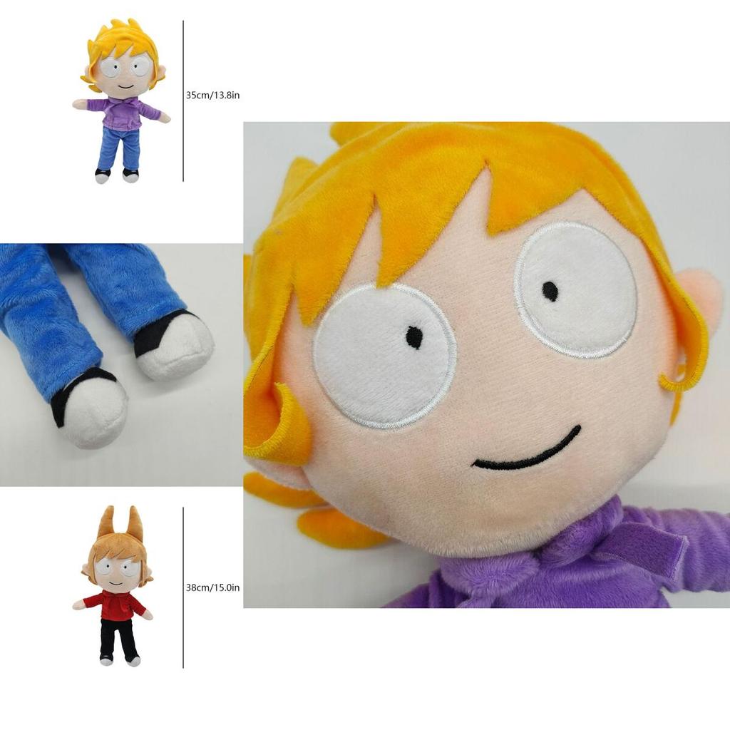 Exklusive Eddsworld Plüsch Cartoon Puppe Weiches Stofftier Für Stilvolle Heimdekoration