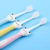 Frog QB816 Miaomiao Cat Children's Soft Bristle Toothbrush 3-Pack