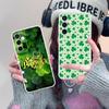 Saint Patrick's Day Mobile Phone Case for Samsung Galaxy S25 S24 S23 S22 S21Plus FE Ultra Clear Colorful Cover Luxury Cover