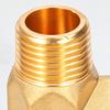 1/2in NPT Brass Pipe Fittings 1/4in NPT Pipe Connectors Plumbing Accessories  Industrial Piping
