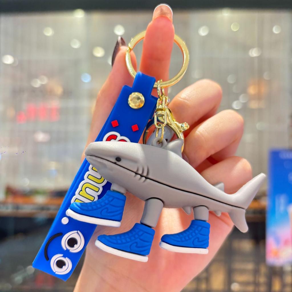 Shanhaijing Doll Exotic Beast Keychain Funny Abstract Bag Doll Car Key Chain Small Pendant