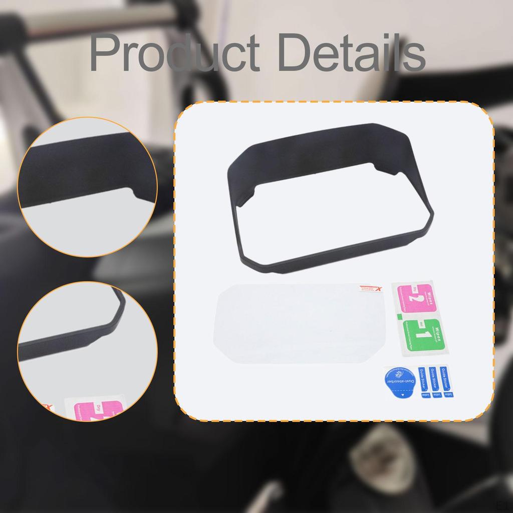 Akcesoria Kompatybilne z Wizjerem Wyświetlacza Motocykla Osłona Przeciwodblaskowa do F900R Artykuły Części Zamienne