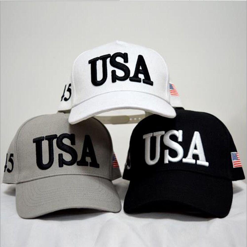 Usa Trump President Hat Make America Great Again Us Flag 5color Cap Cap Baseball