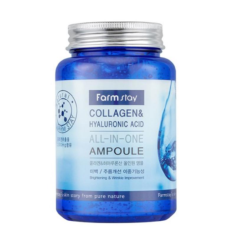 Farmstay Collagen  Hyaluronic Acid All-In-One Ampoule 250ml