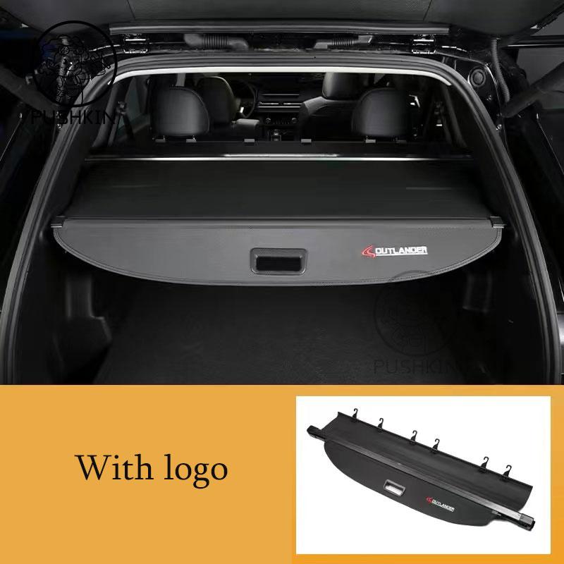 For Mitsubishi outlander 4 outlander 2023 2024 2025 7 Seats Trunk Cover Curtain Board Partition Modified Decorative Accessories