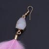 Sweet Feather Pendant Earrings Cartoon Dangle Earrings Fashion Pendant Earring Statement Jewelry for Girls Women