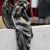 Outdoor Garden Resin Angel Ornaments Fairy Courtyard Park Figurines Retro Crafts Villa Garden Sculpture Home Outdoor Decor