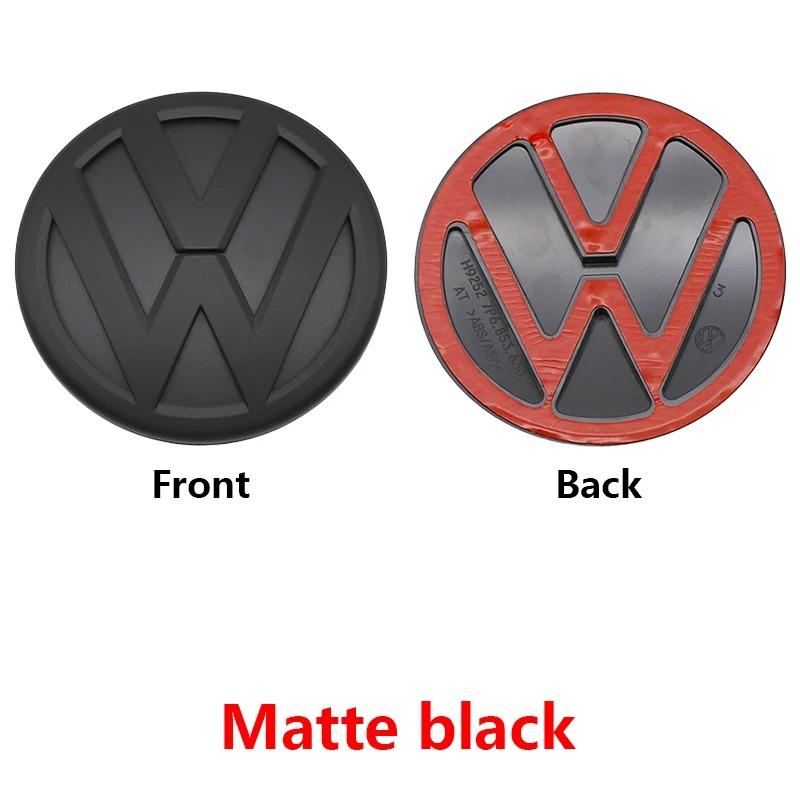 2026 Hot For Volkswagen Touareg 2011-2015 Rear Emblem Trunk Badge Logo Rear Tailgate Decal Sticker Compatible with VW Touareg II Facelift