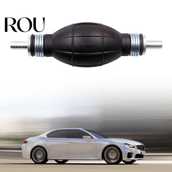 Fuel Hand Pump 6/8/10/12mm Universal High Durability One-way Valve Primer Bulb for Marine Oil Transfer