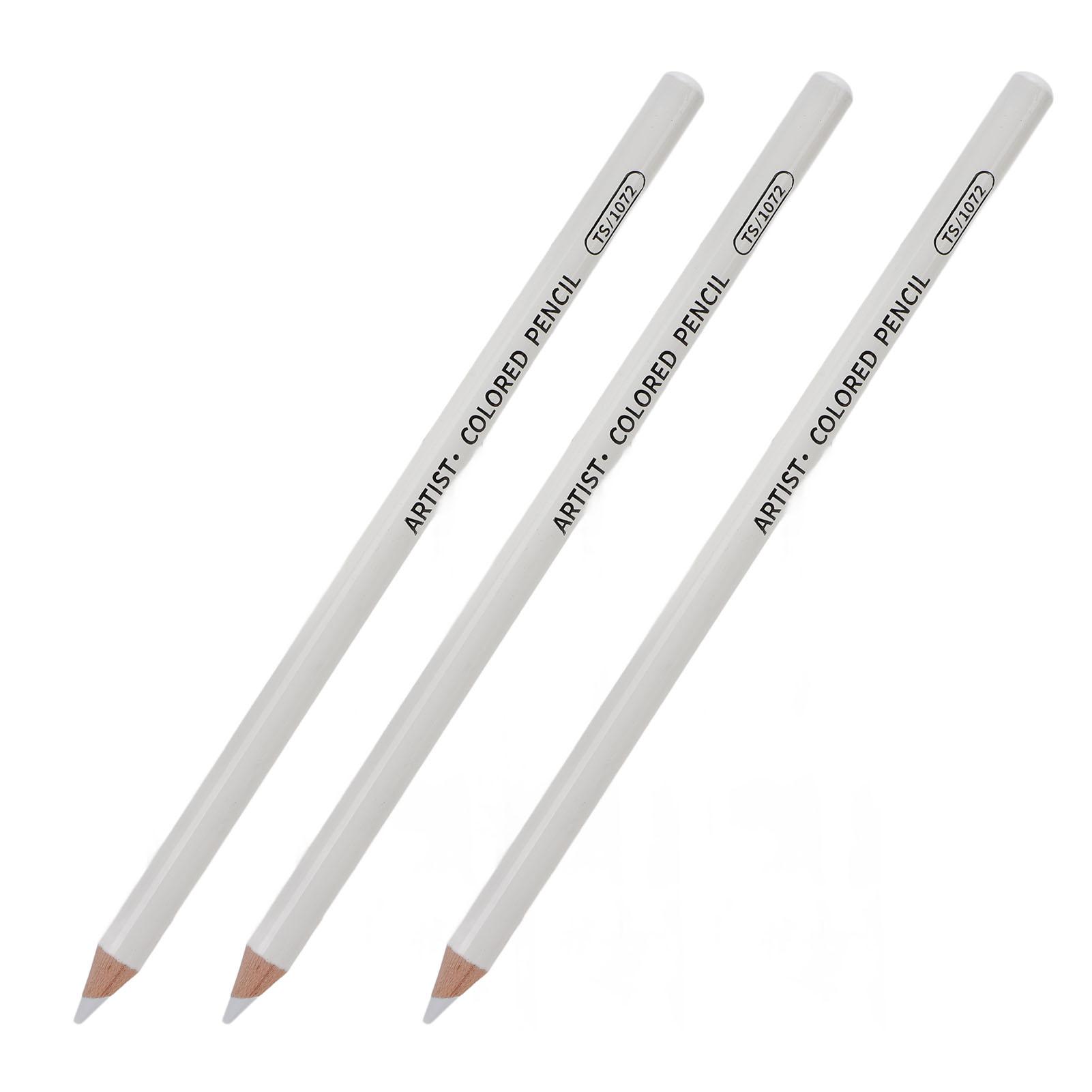 

3шт белый карандаш для эскиза липа 3,8 мм диаметр стержня эскиз подсветка белый карандаш для рисования