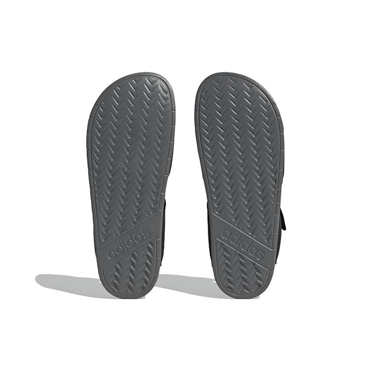 New Adidas Adilette Sandal 'Black Grey' HP3007