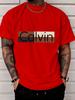 2026 Unisexs Casual Shortsleeved Calvin Letter Colorblock Pattern Tshirt Fashion Street Style Adult Casual Wear Sports Outdoors