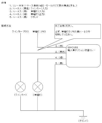 Hachi Hachi House L159 FCS Relay for Imported and American Cars, Position, Small, and Turn Signal Improvement, Cut Relay (1 Piece)