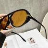 Vintage Round Sunglasses for Women Men Circular Sun Glasses Female Oval Eyewear Pilot Sunglasses for Male Female Eyeglasses
