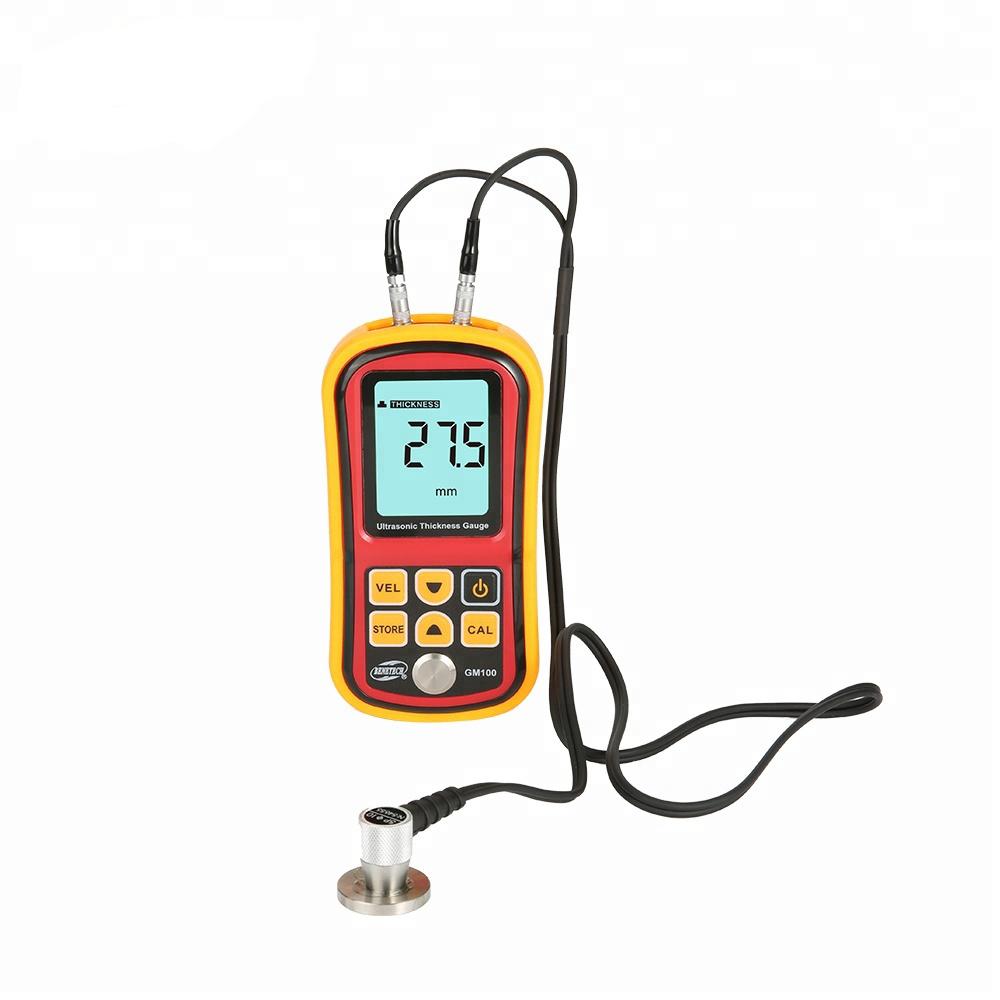 AUT720 Portable Digital Ultrasonic Thickness Gauge Wall Meter Testing Instruments with Durable Metal and Plastic Materials