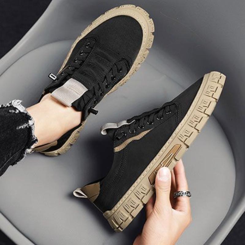 Fashionable and Comfortable Summer Breathable Labor Insurance Men's Shoes with Site Work Non-slip Sports Shoes Casual Board Shoes