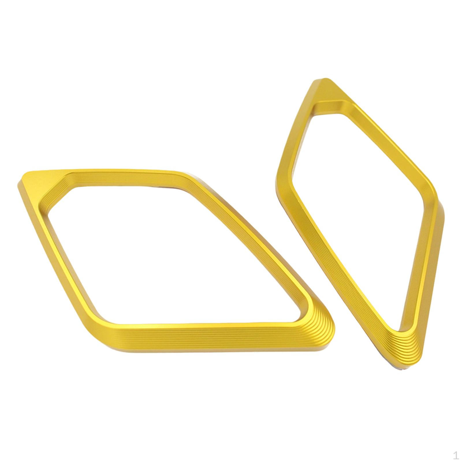 

Motorcycle Turn Cover Frame Sturdy Easy to Install Parts Aluminum Alloy Replace for GTS 250 жёлтый