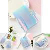 Elegant Portable Photocard Binder Featuring Dazzling Laser Photo Album Design