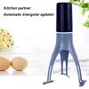 Adjustable 3-Speed Whisk Electric Auto Stirrer Stir Triangle Egg Beater Food Sauce Soup