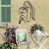 Wrought Iron Metal Wall Decor for Home Garden Christmas Easter Holiday Gift