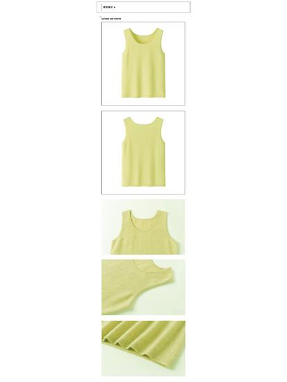 Women's 12-Gauge Pure Cashmere Knit Vest - Round Neck, 8 Colors, Warm & Skin-Friendly