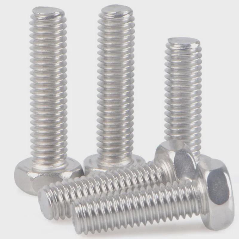 Galvanized Hexagon Cross Slot Screws & Bolts (M3-M8)