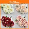 Silk Flower Wedding Handheld Bouquet With Petal Arrangement For Home Decor And Photography Props
