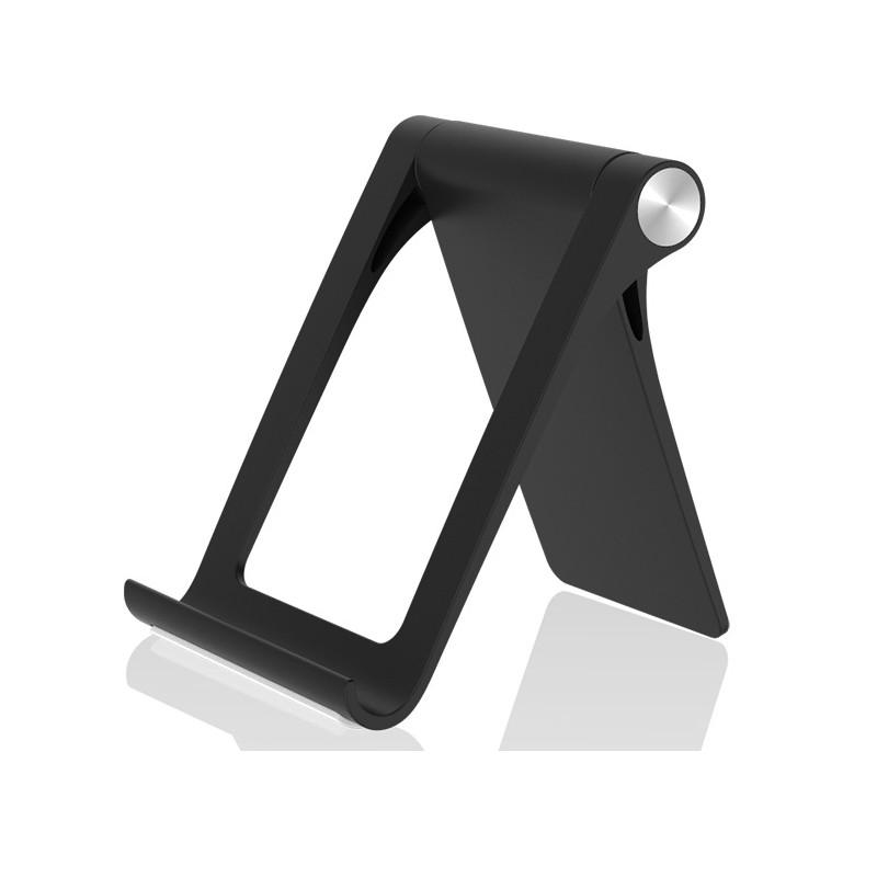

Adjustable Desk Stand Compatible With All Brands Of Phones And Tablets Ideal For Streaming And Watching чорний