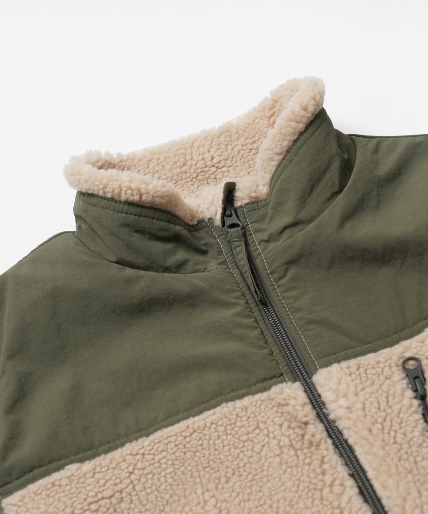 Frizmworks Snug Fleece Vest _ Dusty Beige