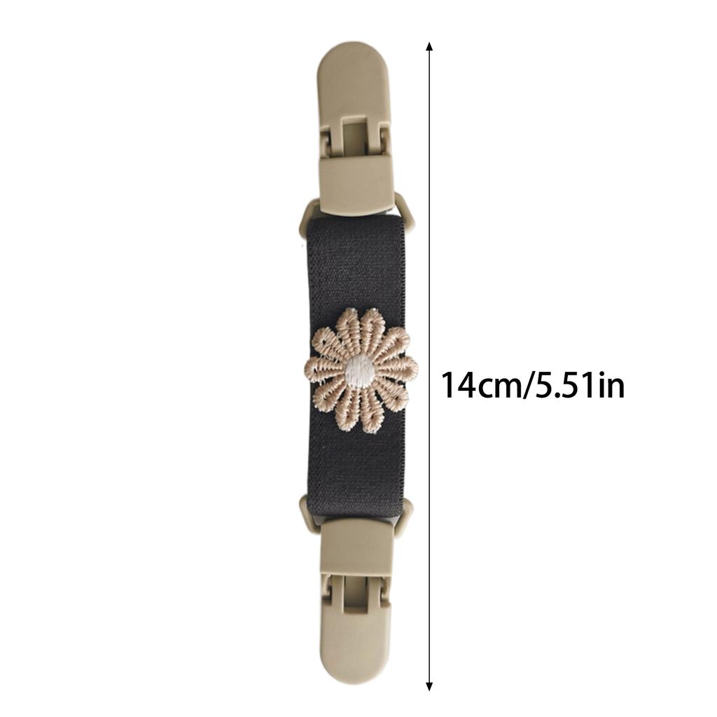 Vestito con spalline Sospensioni Clip Anti-caduta Accessori Abbigliamento Bambino Salopette Floreale Carina Clip per Spallina Vestito Elastico per Pantaloni