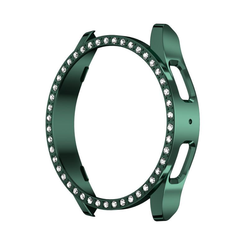 

Чехол Diamond PC Hollow для Samsung Galaxy Watch 7 40 мм 44 мм защитный бампер для Samsung Galaxy Watch7 аксессуары Galaxy Watch7 40mm зелёный