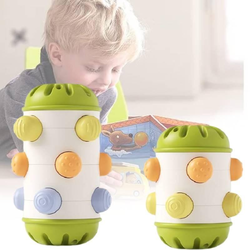 Engaging Early Development Baby Toy Fun Push Rolling Drum Educational Rattle