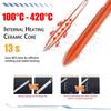 Mini Cordless Electric Soldering Iron Station Soldering Iron Adjustable Temperature Digital Display with Solder Tip 60W