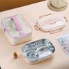 Ruhan Rabbit Double-Layer Stainless Steel Bento Box with Insulated Bag