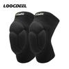 Loogdeel 1 Paar Schützende Knieschoner Fußball Volleyball Extremsport Knieschoner Dicke Schwamm Anti-Rutsch Stoßvermeidung Bandage