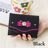 Sailor Moon Wallet Purse Candy Color Bow Knot Women Clutch Bag PU Leather Card Coin Purse