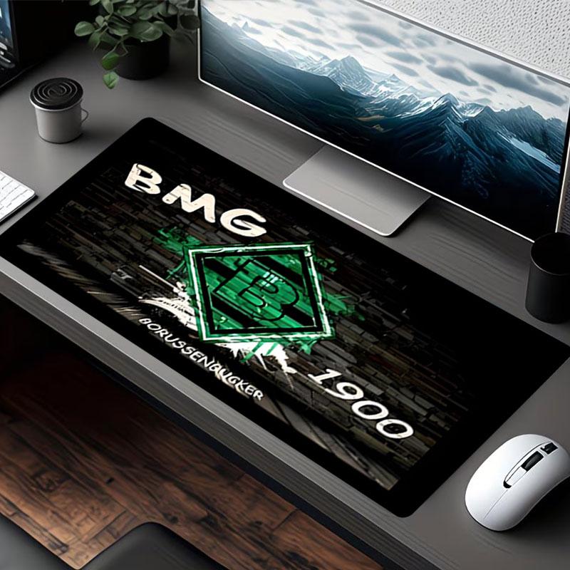 Borussia Monchengladbach Print Mouse Pad, for Keyboard Pad Laptop PC Mat for Office Home Use, Desk Decor, Perfect Birthday Gift for Gamers