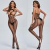 Women Sexy See Through Body Stockings Open Crotch Mesh Body Suits Lingerie Erotic Clothes Fishnet Bodysuits Catsuit Transparent