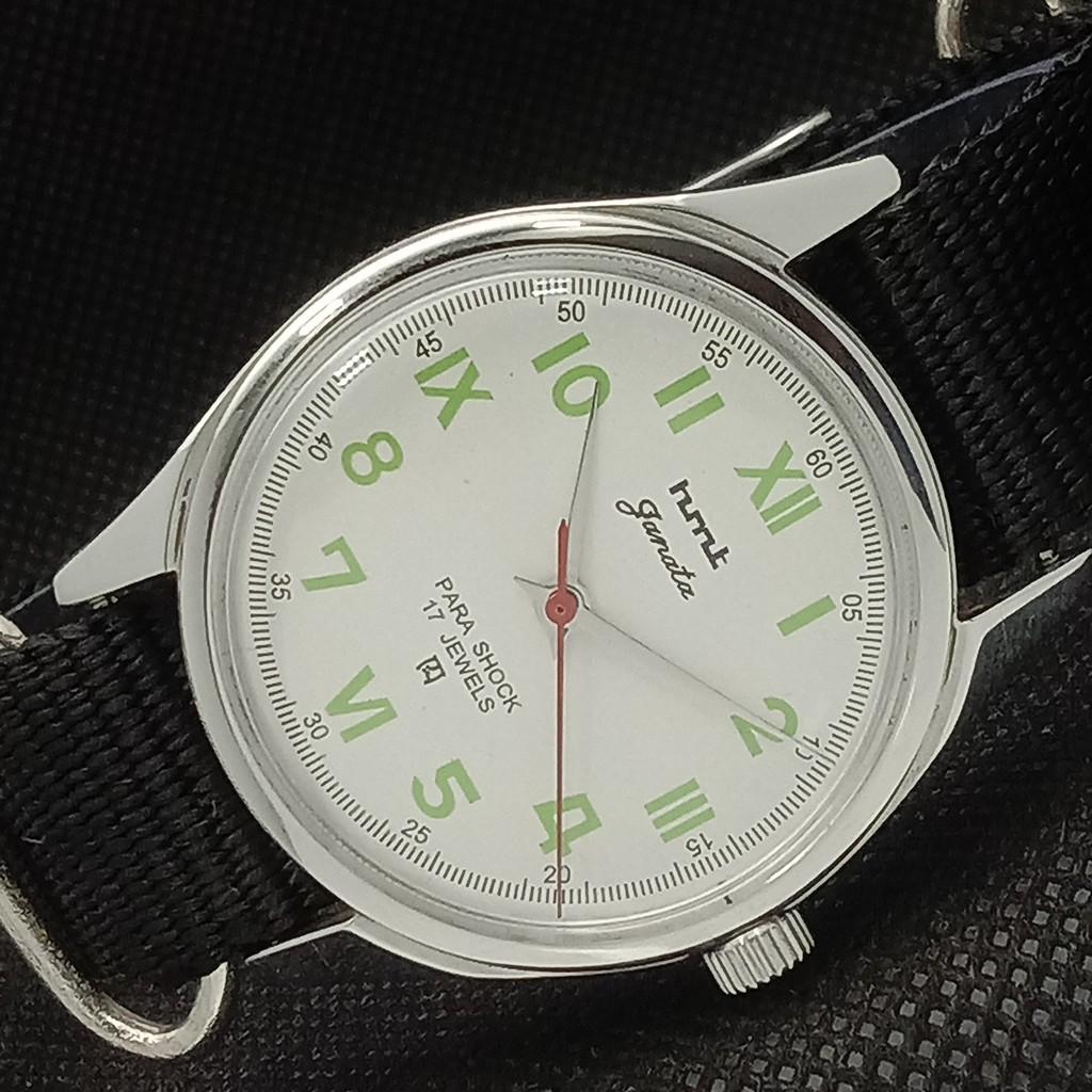 

USED HMT JANATA INDIAN MENS MECHANICAL WATCH a281592-1 Sku534f-a281592