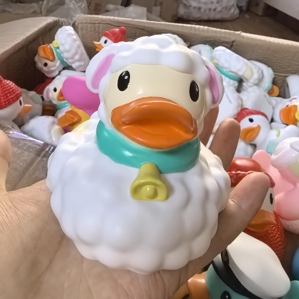 1pcs 8cm Original High Quality Rubber Duck Assorted Duck Bath Toys Kids Shower Toy Gifts Baby Birthday Party Gifts Decorations