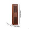 Incense Stick Holder Storage Container Wooden Portable Lightweight Box Empty for Indoor