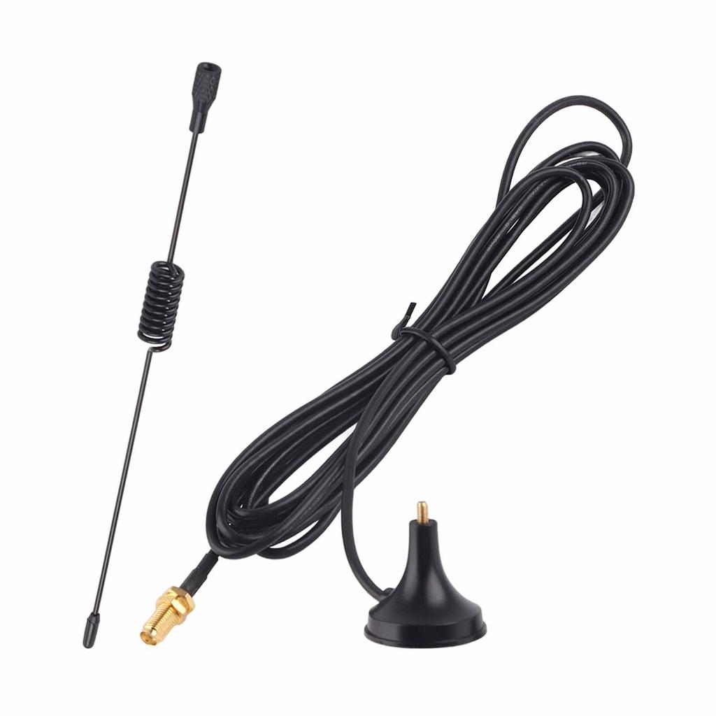 433MHz High Gain Vehicle Mobile Radio Antenna SMA Female Head with Magnetic Base Cable