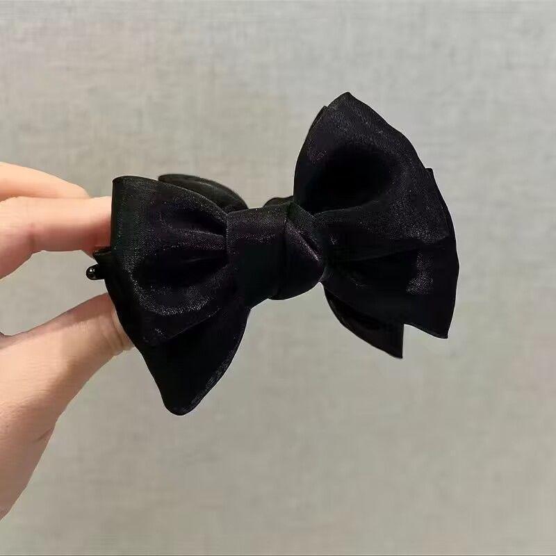 2023 Women’s High-End Bow Headband Hair Clip for High Ponytails
