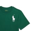 Polo Ralph Lauren T-Shirt Ss24 Digital Patch Einfacher Strick Rundhalsausschnitt Kurzarm New Forest Green Kinder Oberteile CWPOTSHY8020828-300