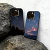 Meteors In the Night Sky Phone Case For iPhone 17,16,15,14,13,12,11 Plus,Pro Max,XS,Colorful Silver Phone Case Funda Cover